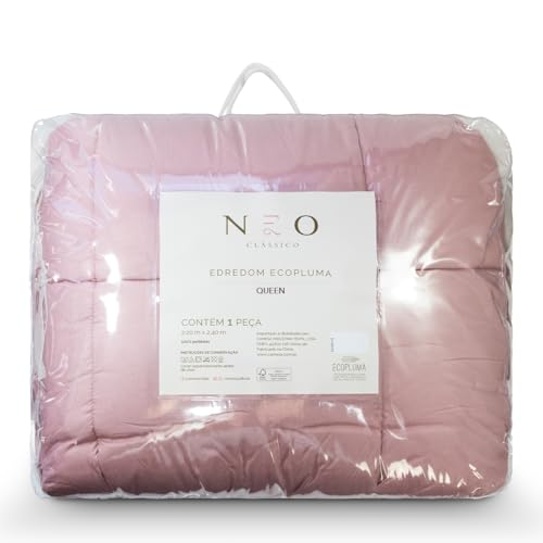 Camesa Edredom Ecopluma Toque de Pluma Queen 240x260cm - Rosé
