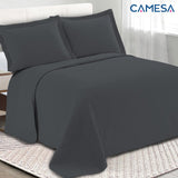 Camesa Colcha Loft King 260x280cm 3 Peças - Limestone