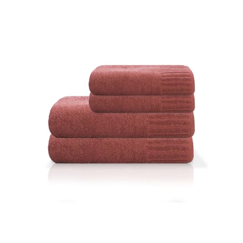 Camesa Toalha de Banho Velour Neo Clássico Luxo Algodão Felpuda 70x140cm - Vinho