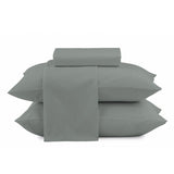 Camesa Jogo de Cama Loft Casal 4 Peças Microfibra - Cinza Limestone