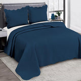 Camesa Colcha Bullet Casal 220x240cm - Marinho