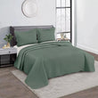 Camesa Colcha Kit Cobre Leito Bullet Queen 240x260cm - Verde