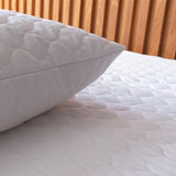Camesa Protetor de Colchão Matelado Impermeável Queen 158x198x35cm - Branco