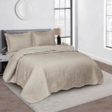 Camesa Colcha Agra King 3 Peças 280x260cm - Concreto