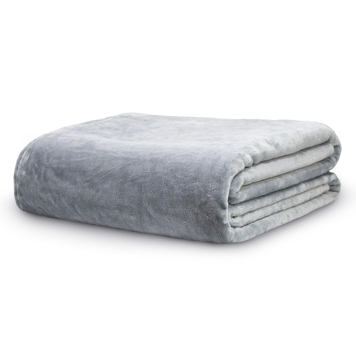 Camesa Cobertor Solteiro Neo Velour 300g 150x220cm - Cinza