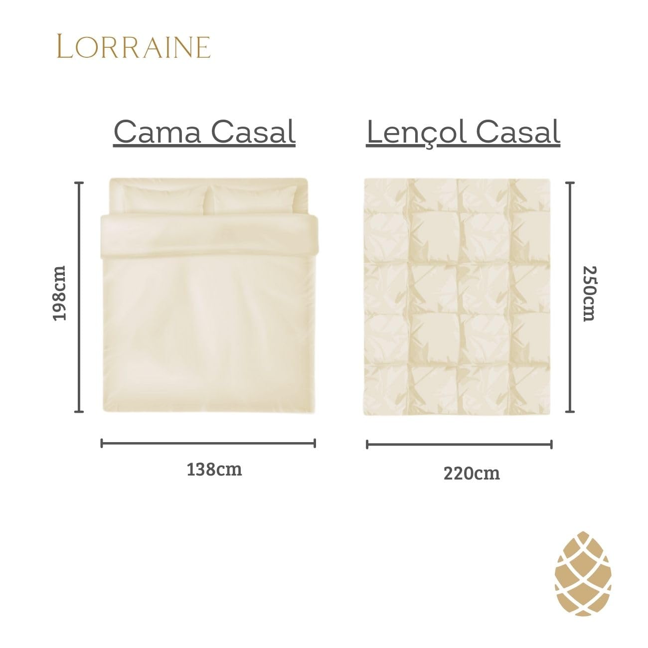 Camesa Jogo de Cama Neo 300 Fios Bordado Elements Casal 4 Peças - Marinho