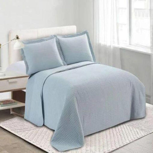 Camesa Colcha Loft Solteiro 160x230cm 2 Peças - Limestone