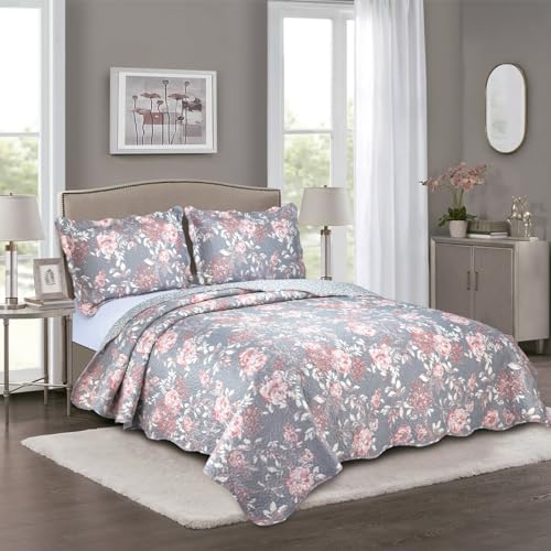 Camesa Colcha Kit Cobre Leito Casal Evolution Patchwork 220x240cm - Nuance