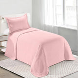 Camesa Colcha Loft Solteiro 160x230cm 2 Peças - Rose