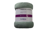 Camesa Cobertor Manta Microfibra Casal 180x220cm - Verde Claro