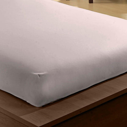 Camesa Lençol com Elástico Essencial Neo Solteiro 100% Algodão 180 Fios - Rose