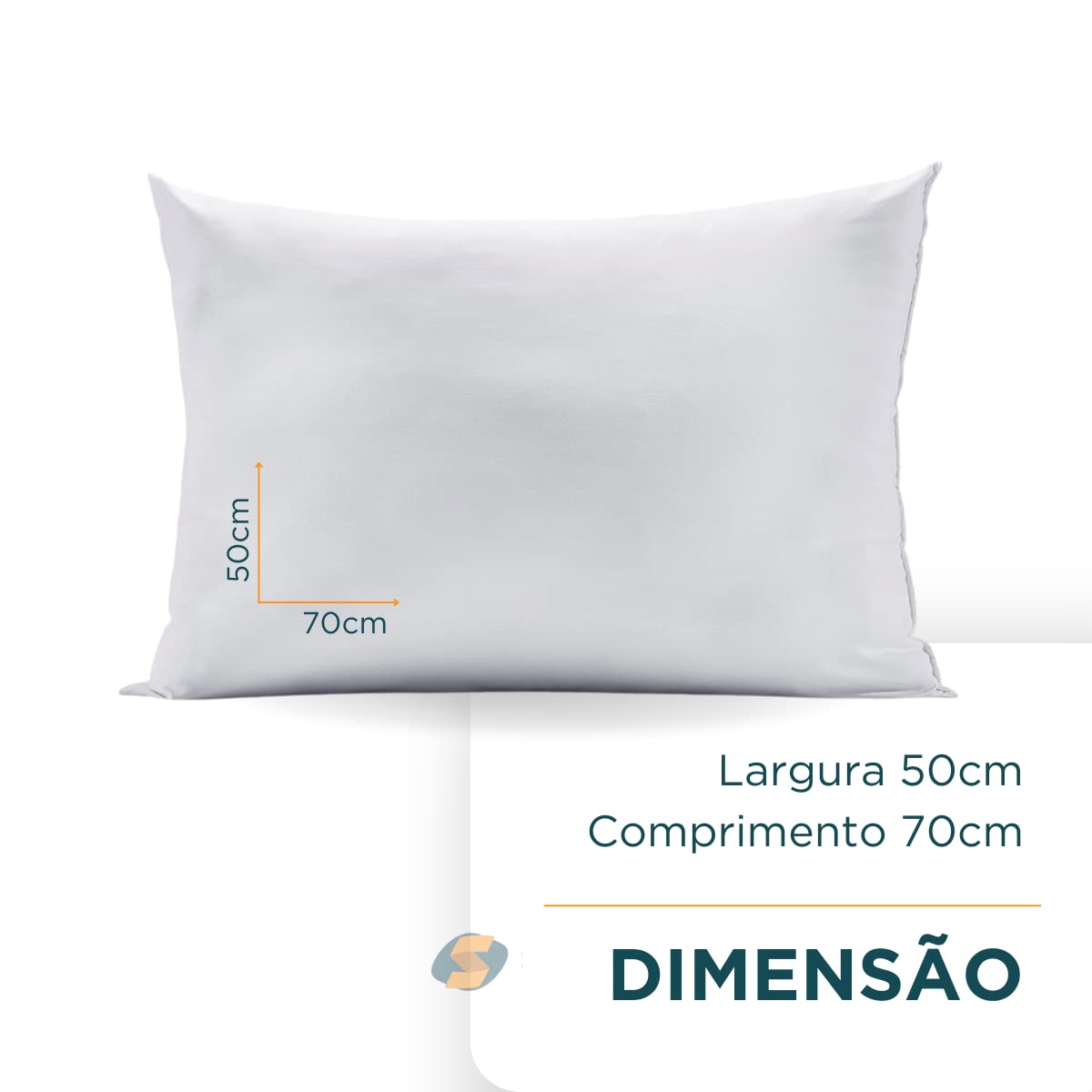 Travesseiro Altenburg Levitare Plus Percal 200 Fios Conforto Premium 50x70cm