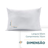 Travesseiro Altenburg Levitare Plus Percal 200 Fios Conforto Premium 50x70cm