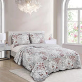 Camesa Colcha Kit Cobre Leito Solteiro Evolution Patchwork 230x160cm - Ferina