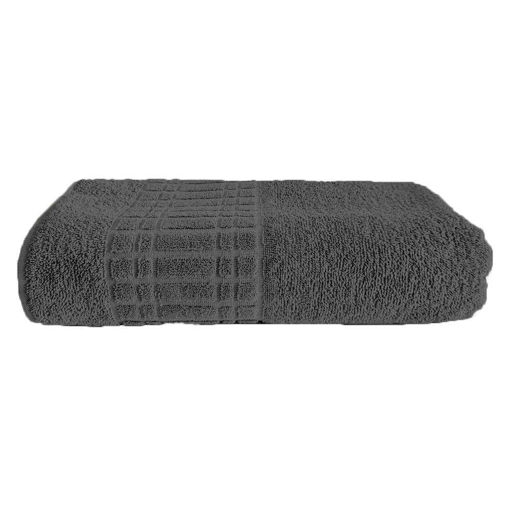 Camesa Toalha Loft Banho 70x130cm - Chumbo