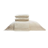 Camesa Jogo de Cama Neo 300 Fios Bordado Elements King 4 Peças - Bege