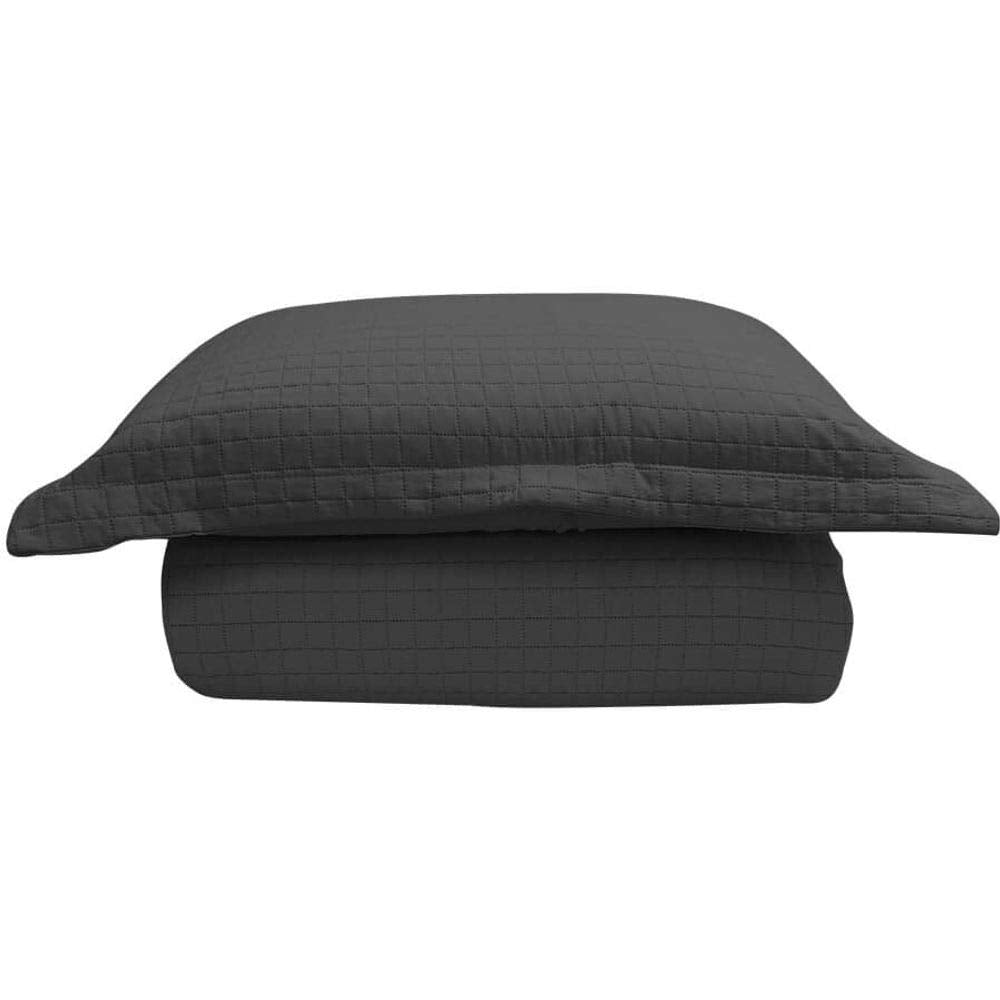 Camesa Colcha Loft King 100% Poliéster 260x280cm - Cinza