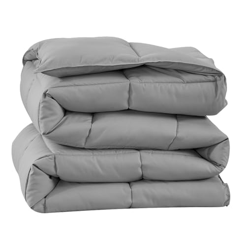 Camesa Edredom Ecopluma Toque de Pluma Casal 220x240cm - Cinza