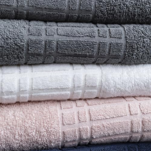 Camesa Jogo de Toalha de Banho Loft Especial 4 Peças - Chumbo