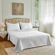 Camesa Colcha Neo Diamonds Queen 3 Peças 240x260cm - Branco