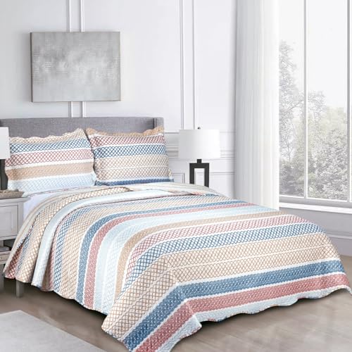Camesa Colcha Kit Cobre Leito Queen Evolution Patchwork 260x240cm - Alibi