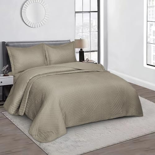 Camesa Colcha Virtuos Solteiro 2 Peças 160x240cm - Bege