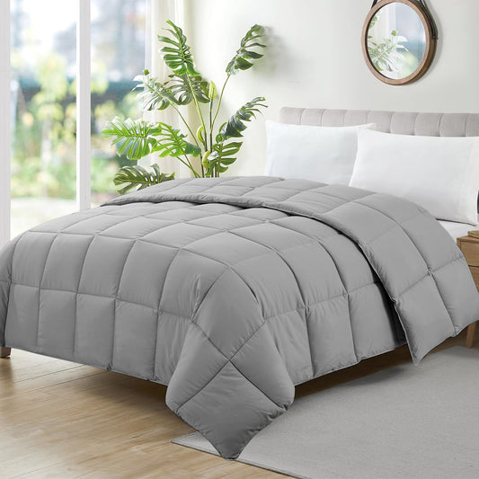 Camesa Edredom Ecopluma Toque de Pluma King Size 280x260cm - Cinza