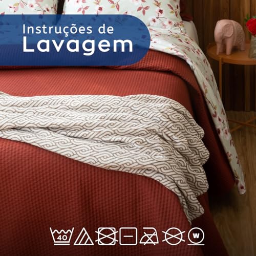 Camesa Colcha Bullet Super King 3 Peças 280x300cm - Marinho