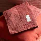 Camesa Toalha de Banho Velour Neo Clássico Luxo Algodão Felpuda 70x140cm - Vinho