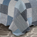 Camesa Kit Colcha Dupla Face Patchwork Casal - Falim