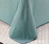 Camesa Colcha Loft King 100% Poliéster 260x280cm - Piscina