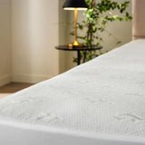 Protetor de Colchão Altenburg Solteiro Sono e Saúde Impermeável com Elástico - Branco