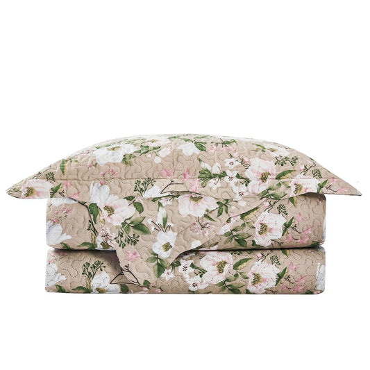 Camesa Colcha Kit Cobre Leito Solteiro Evolution Patchwork 230x160cm - Verna