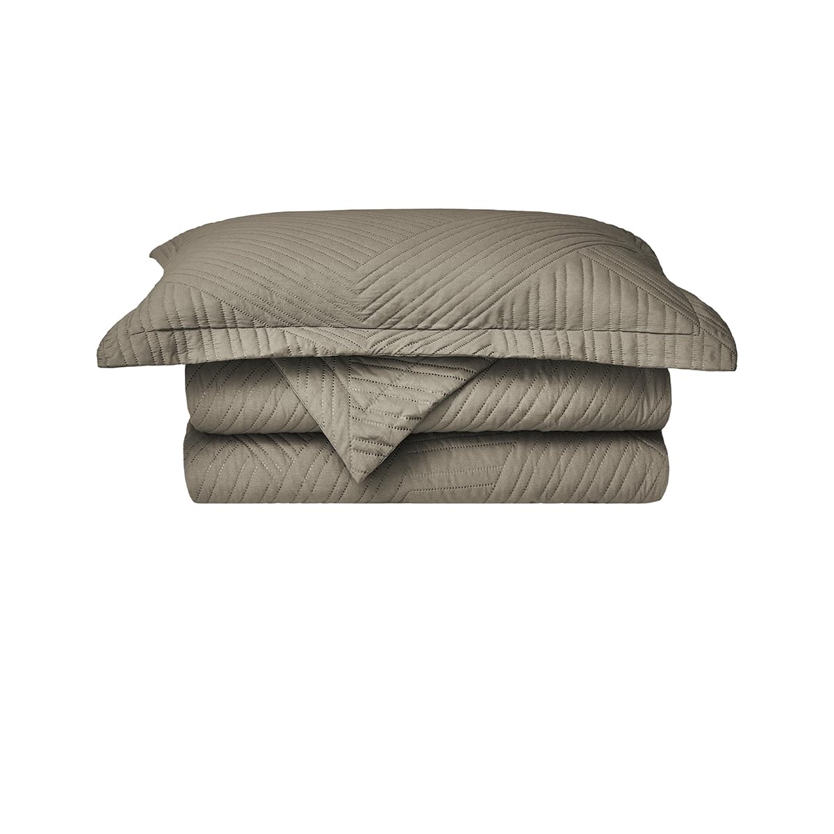 Camesa Colcha Virtuos King 3 Peças 280x260cm - Bege