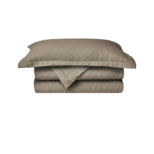 Camesa Colcha Virtuos King 3 Peças 280x260cm - Bege