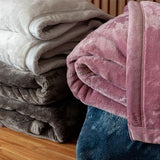 Camesa Cobertor Neo Flannel 600g M2 King - Marinho