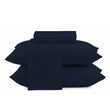 Camesa Jogo de Cama Loft Queen 4 Peças Microfibra - Marinho