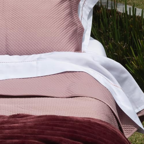 Camesa Colcha Neo Diamonds Queen 3 Peças 240x260cm - Rose