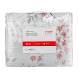 Camesa Colcha Kit Cobre Leito Solteiro Evolution Patchwork 230x160cm - Ferina