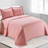 Camesa Colcha Loft Solteiro 100% Poliéster 160x230cm - Rose