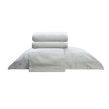 Camesa Jogo de Cama Neo 300 Fios Bordado Elements Casal 4 Peças - Cinza