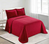 Camesa Colcha Loft King 100% Poliéster 260x280cm - Vinho