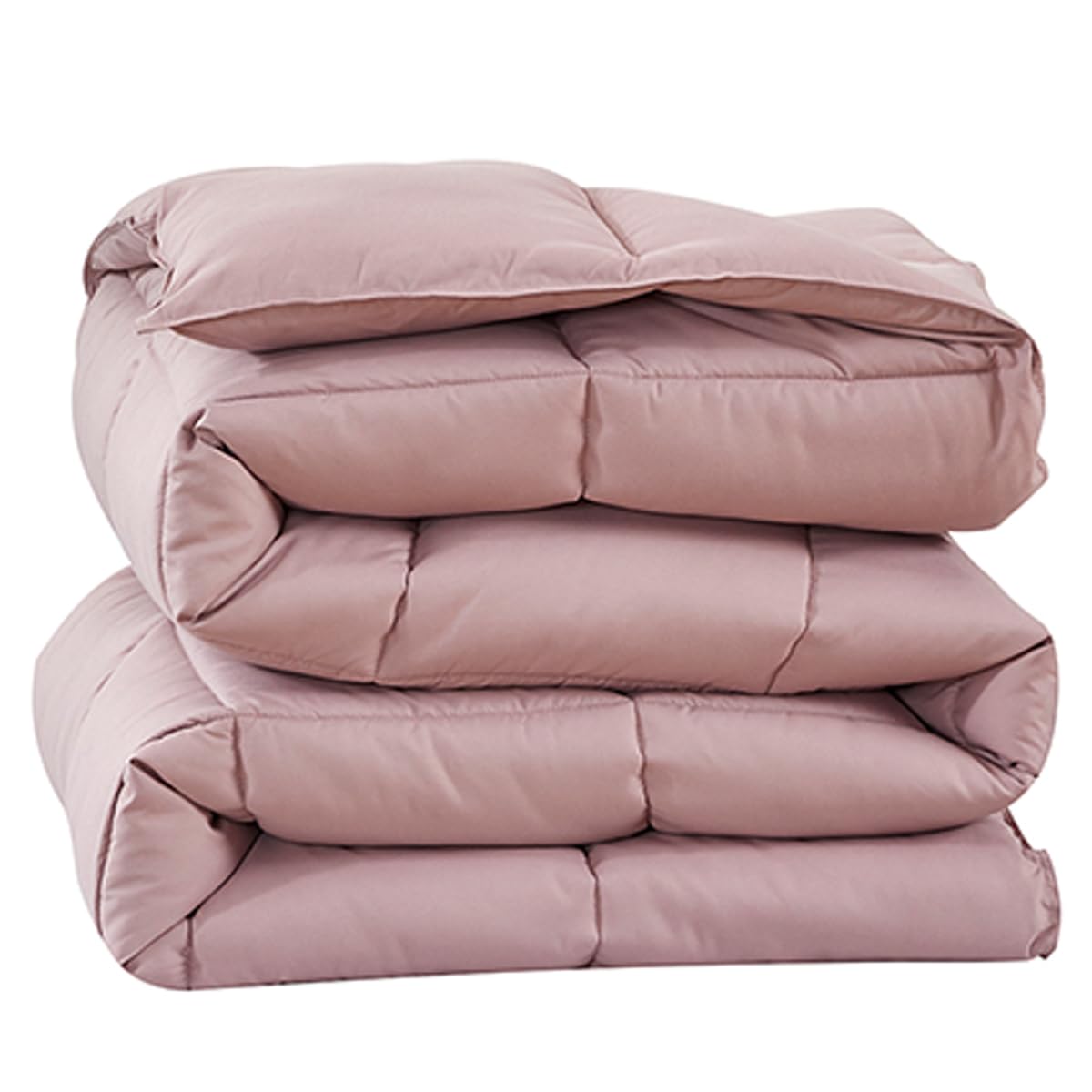 Camesa Edredom Ecopluma Toque de Pluma Solteiro 160x240cm - Rosé