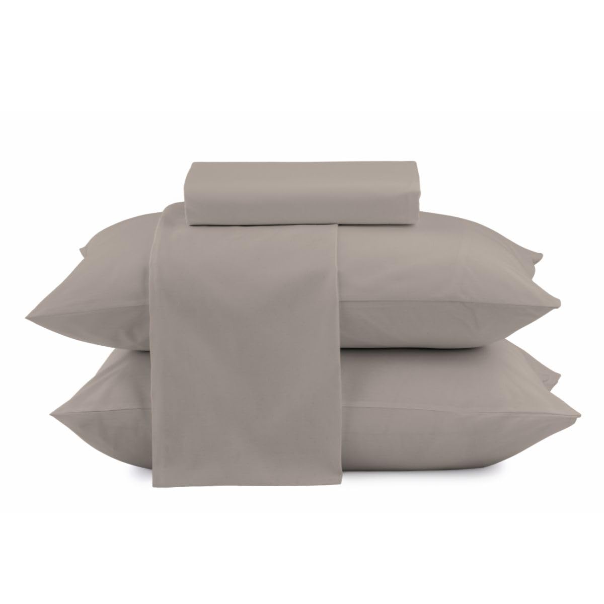 Camesa Jogo de Cama Loft Casal 4 Peças Microfibra - Concreto