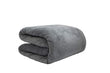 Camesa Cobertor Manta Microfibra Casal 180x220cm - Cinza
