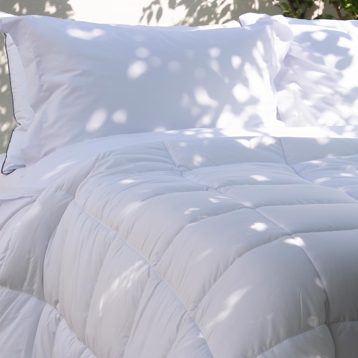 Camesa Edredom Ecopluma Toque de Pluma Casal 220x240cm - Branco