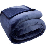 Camesa Cobertor Casal Neo Velour 300g 180x220cm - Marinho