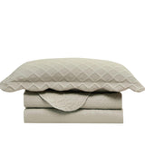 Camesa Colcha Ilusion Orla Queen 240x260cm - Bege