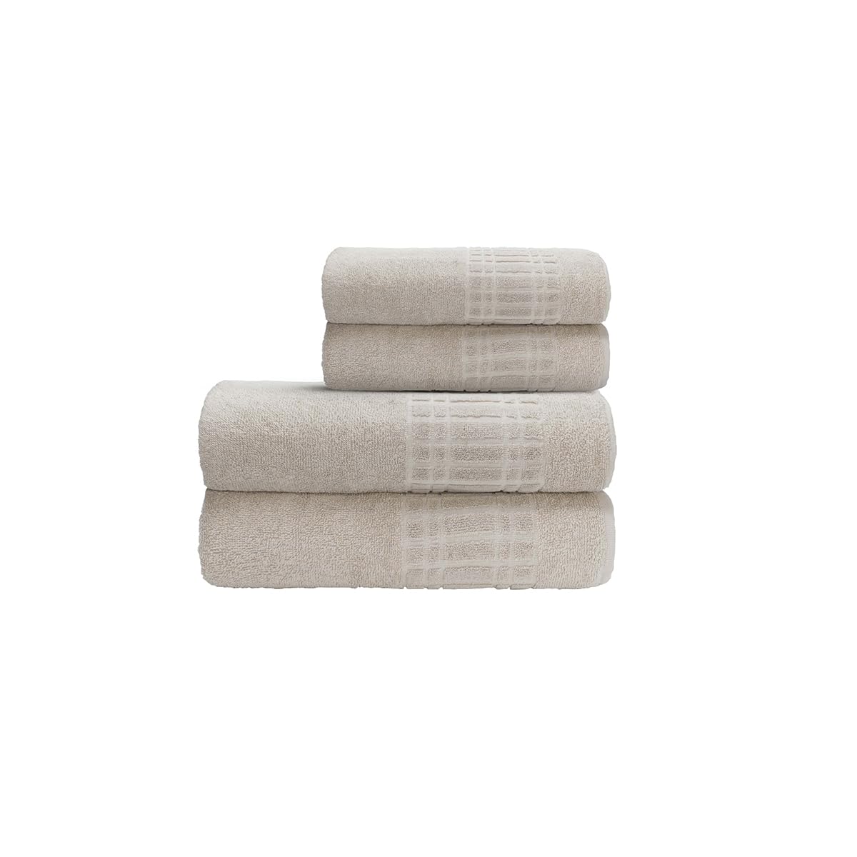 Camesa Jogo de Toalha de Banho Loft Especial 4 Peças - Bege