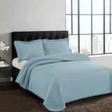 Camesa Colcha Pompom 220x240cm Casal - Azul